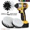Drill Brush Power Scrubber By Useful Products 5 in W 7 in L Brush, White W-S-54O-QC-DB - alternate 4